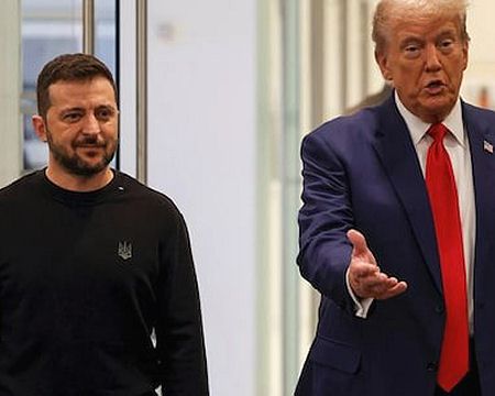 Trump says Putin wants more Ukrainian land, urges Zelensky to make deal