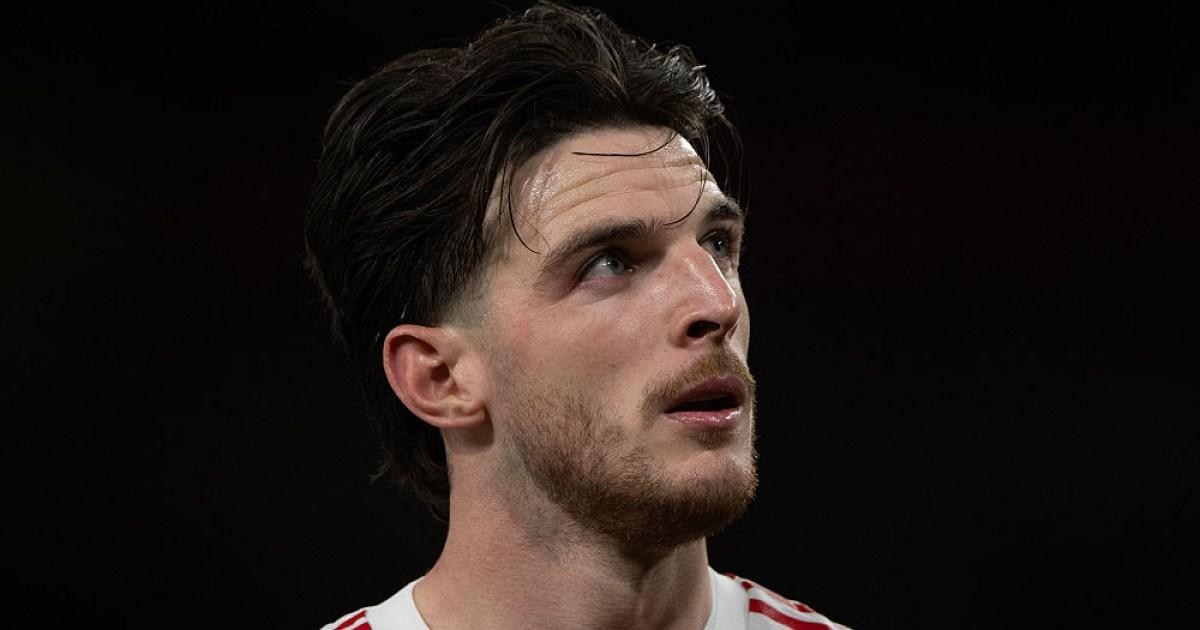 Arsenal boss Mikel Arteta delivers Declan Rice fitness update