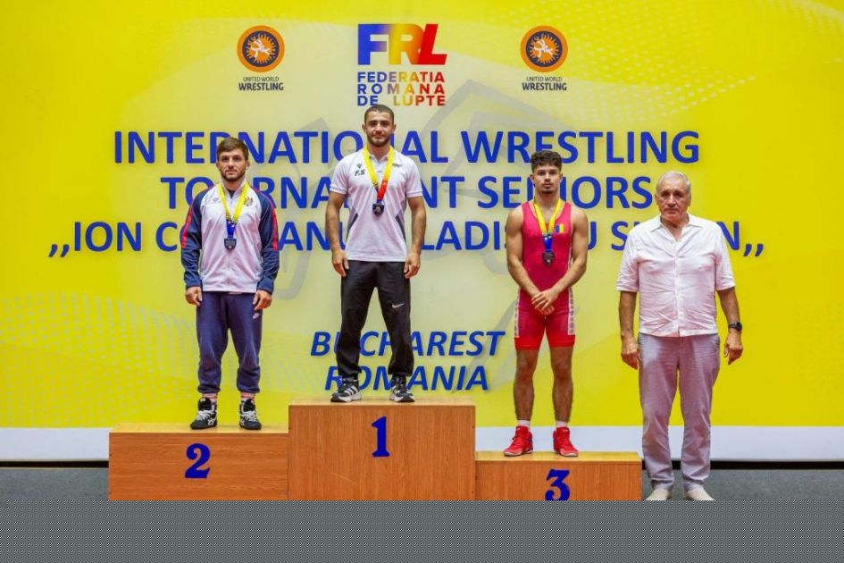 Greco-Roman wrestling team finishes second in Romania