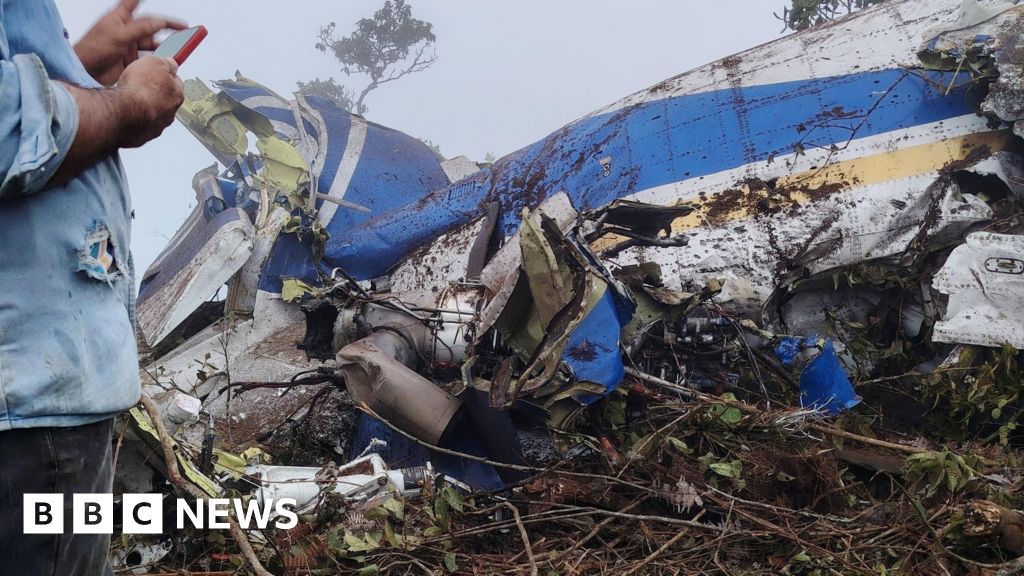 Plane crashes in Colombia, killing all 15 on board