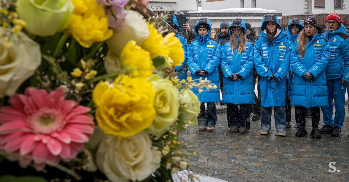 Na prizorišču tragedije težave zaradi snega in poklon žrtvam požara