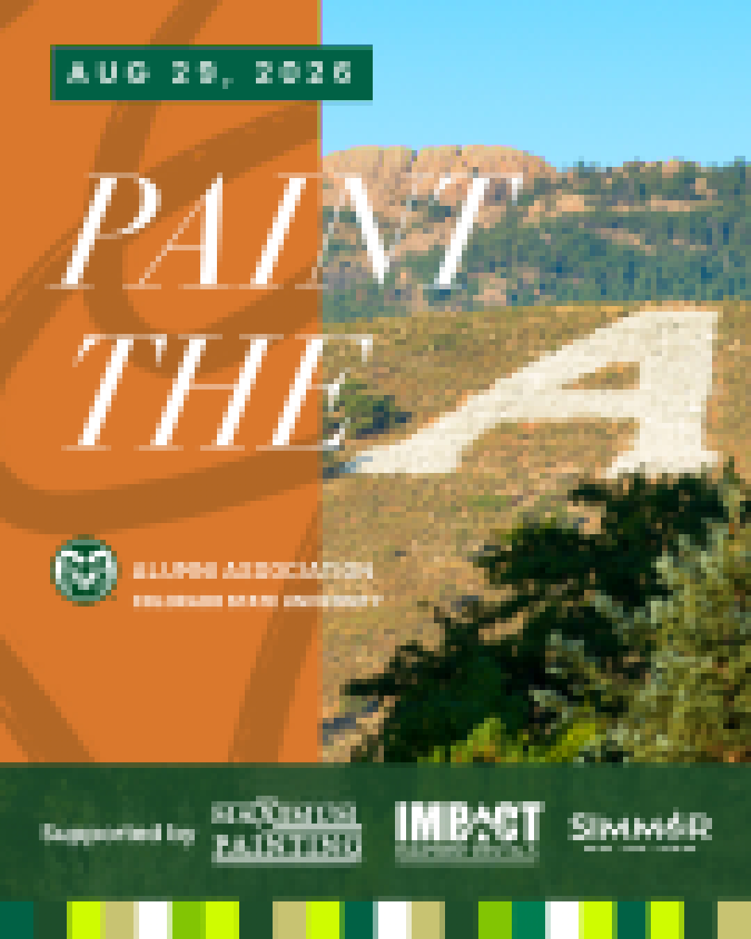 Join the annual Painting of the A Aug. 29