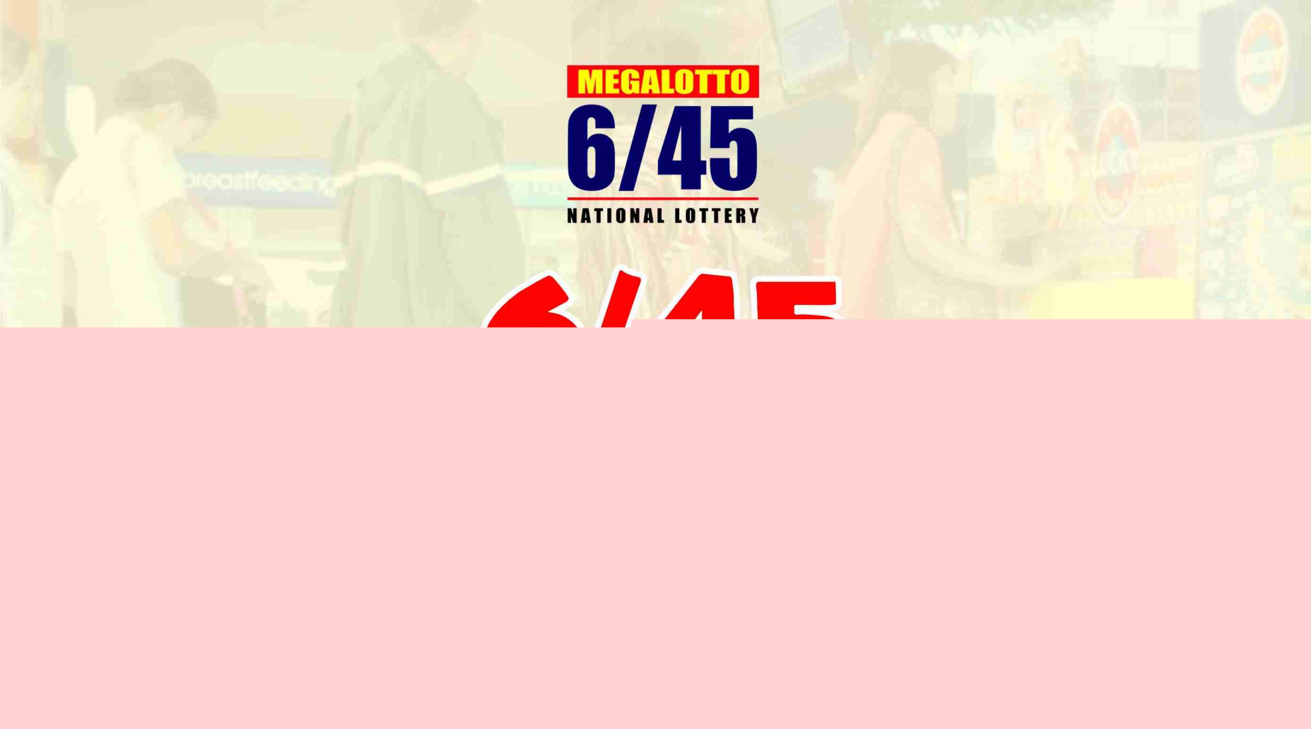 6/45 LOTTO RESULT Today, Friday, August 7, 2026