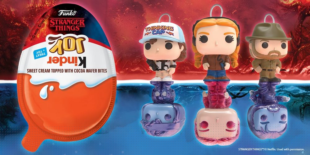 Ferrero’s summer of Kinder Joy, with Stranger Things, Dinosaurs and Dragons releases