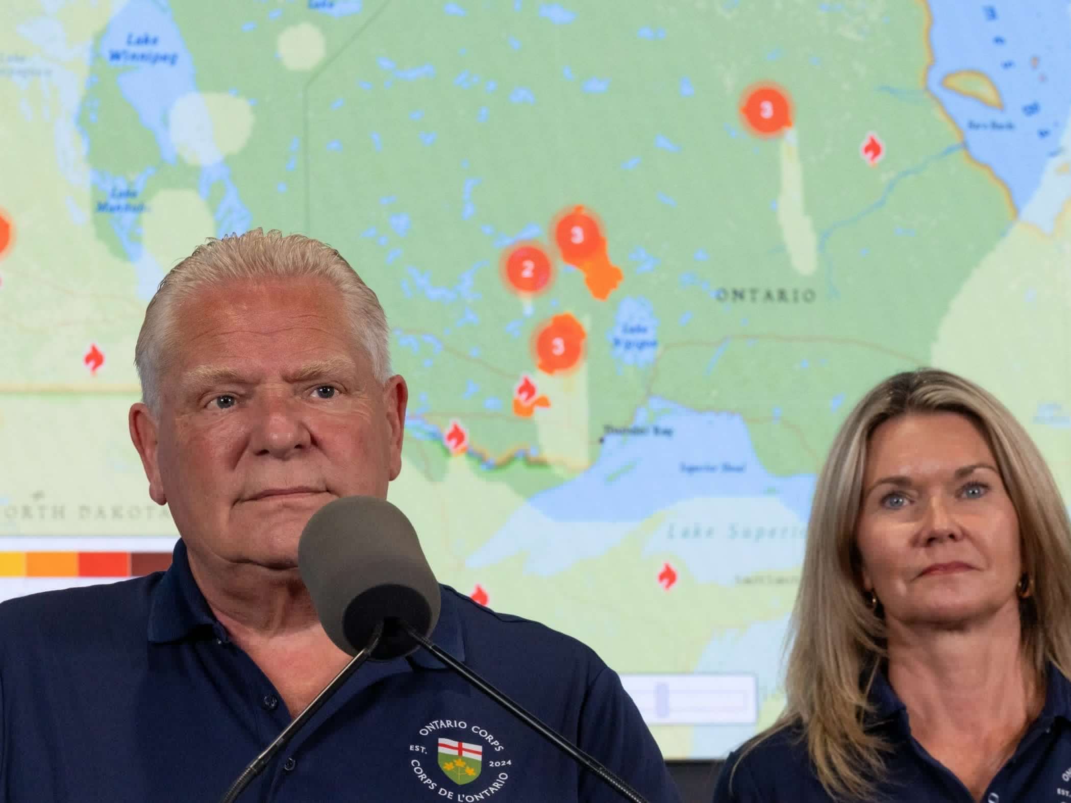 Ford defends wildfire response amid criticism from First Nations, firefighters