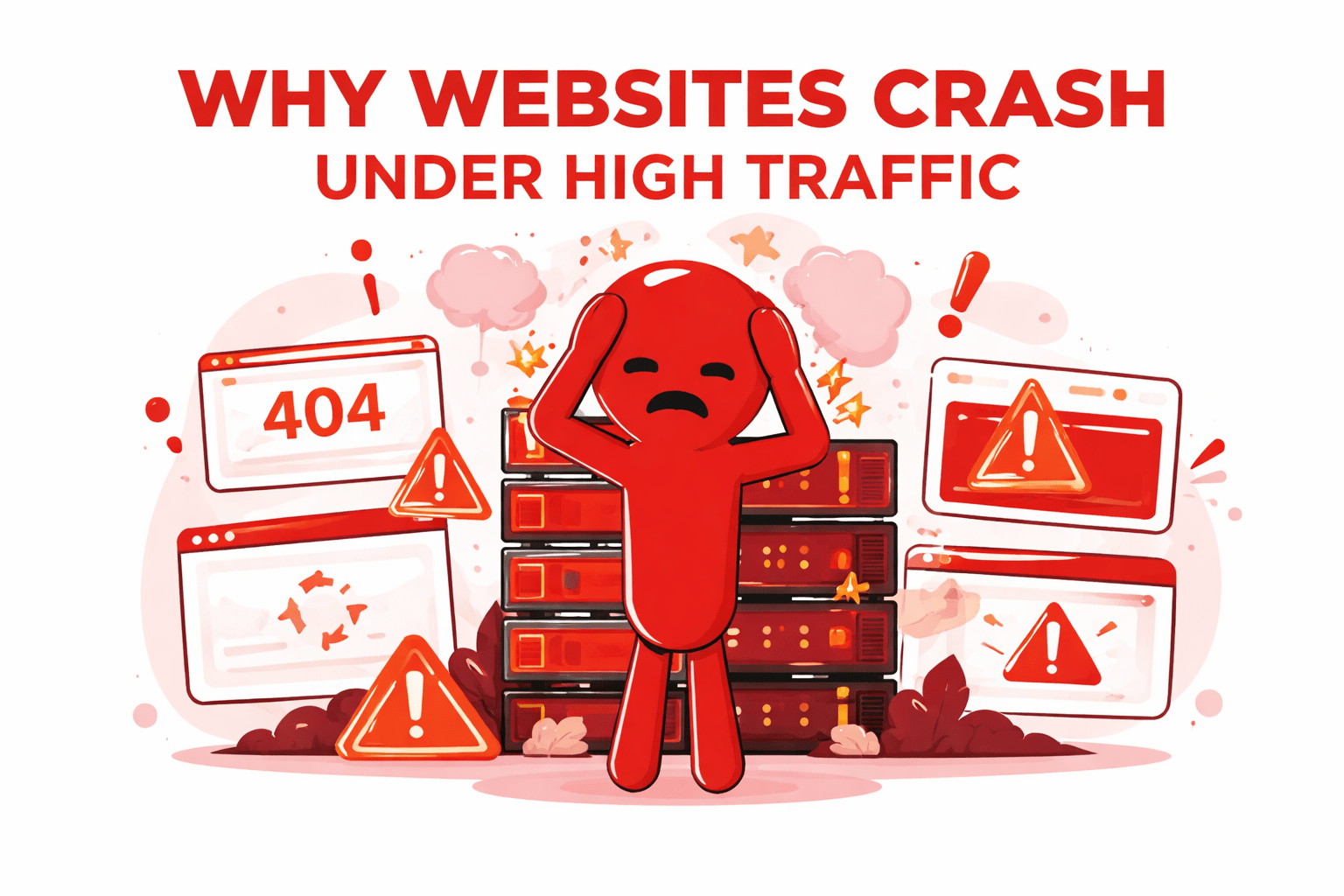 Why Do Websites Crash Under High Traffic and How to Prevent Failures