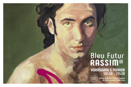 Exposition BLEU FUTUR par RASSIM® au Centre Culturel Bulgare