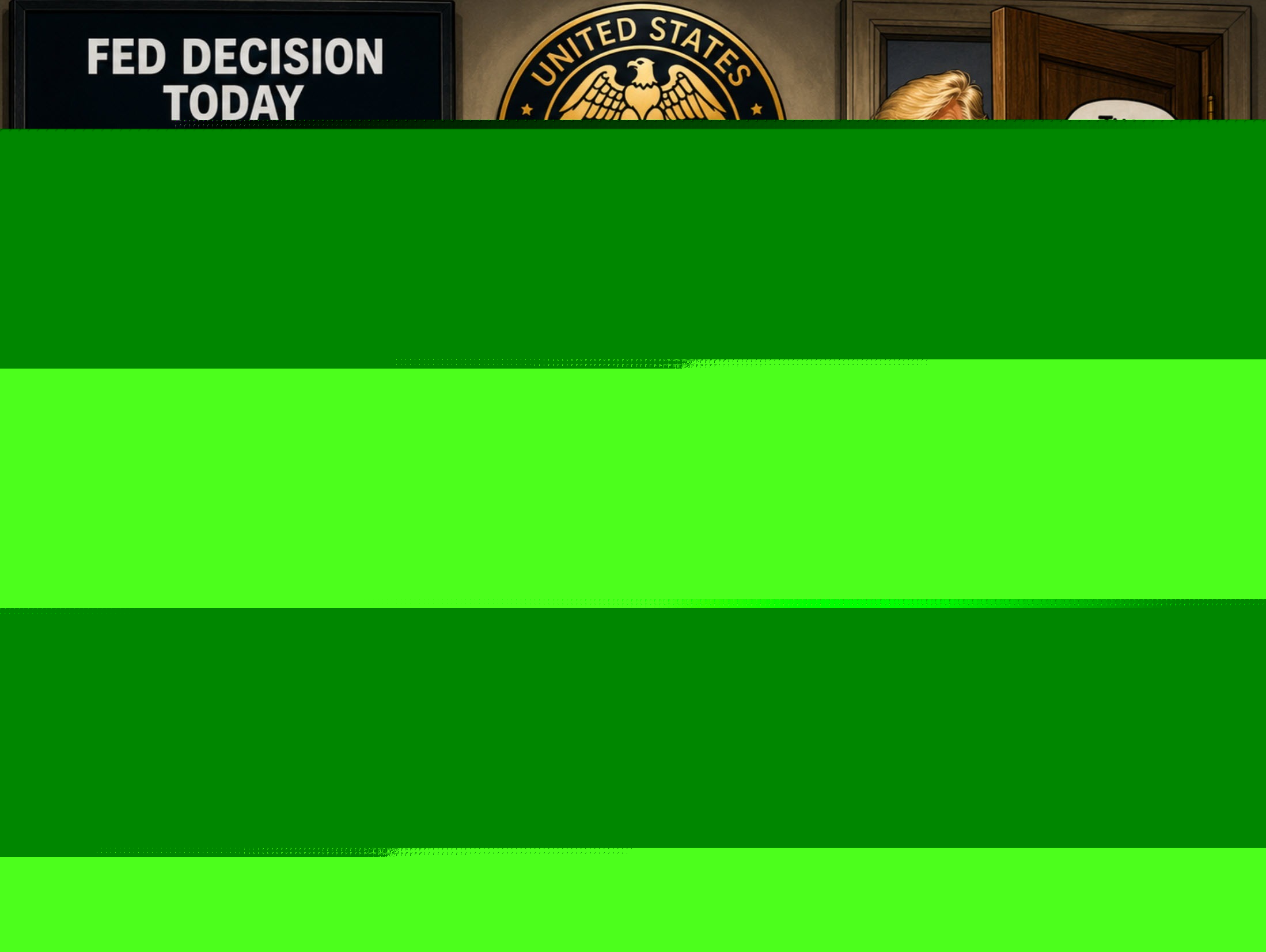 The odds still favor no change in policy, but if the Fed wants to tighten, they could