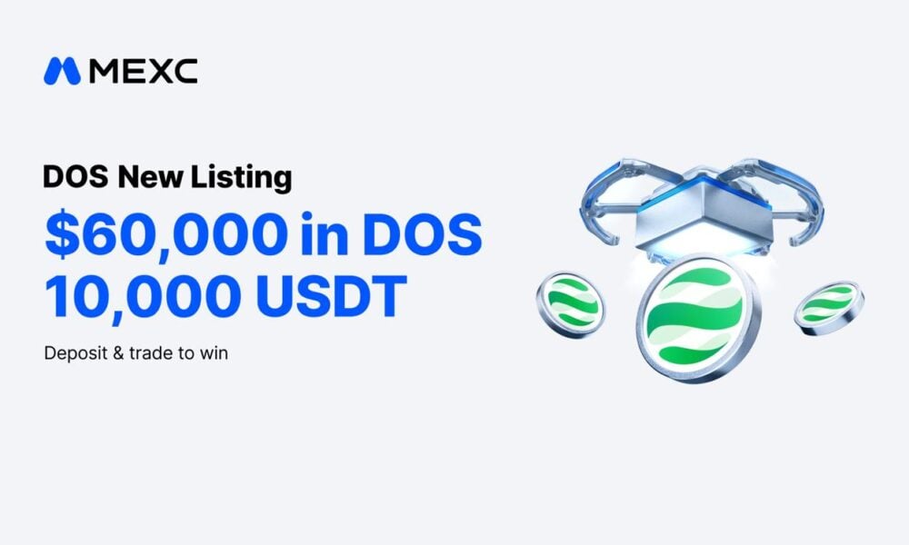 MEXC Lists DAPPOS (DOS) With $60,000 Worth of DOS and 10,000 USDT in Airdrop+ Rewards