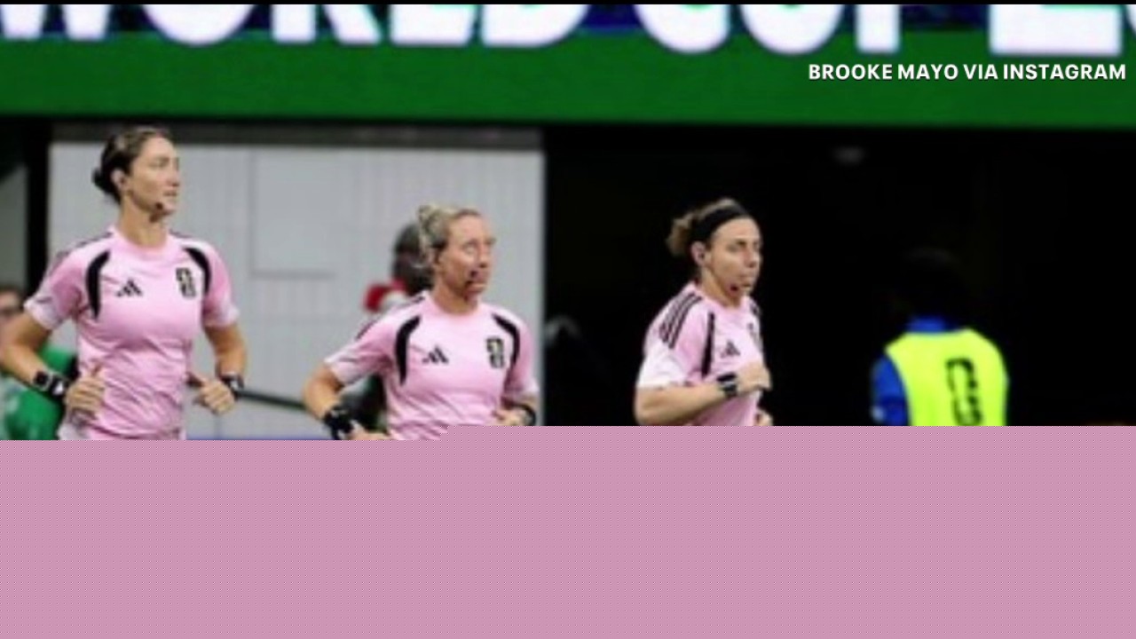 Garland native Brooke Mayo makes World Cup history as part of first all-female US referee trio