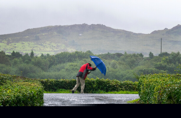 Status Yellow wind and rain warning for Co Donegal is cancelled