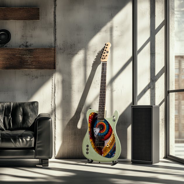 Wie ein Thüringer Ingenieur Beton in klingende E-Gitarren verwandelt
