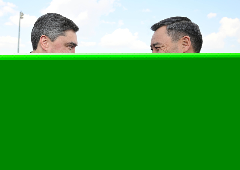 President Japarov arrives in Astana