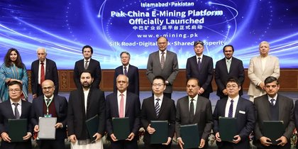 Pakistan & China Launch “E-Mining Platform” to Digitise Mineral Sector