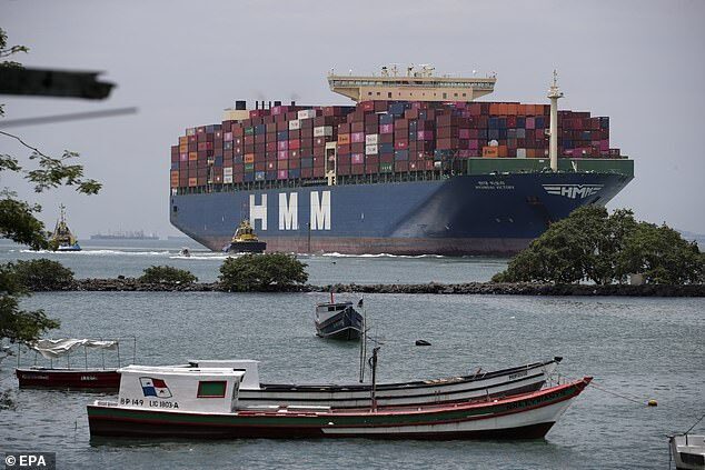 Drought causes severe backlog at Panama Canal, shipments delayed by WEEKS, cost of goods in US may spike