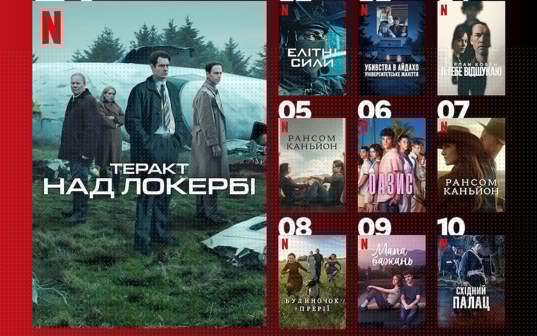 Українці масово дивляться ці серіали на Netflix: свіжий рейтинг тижня