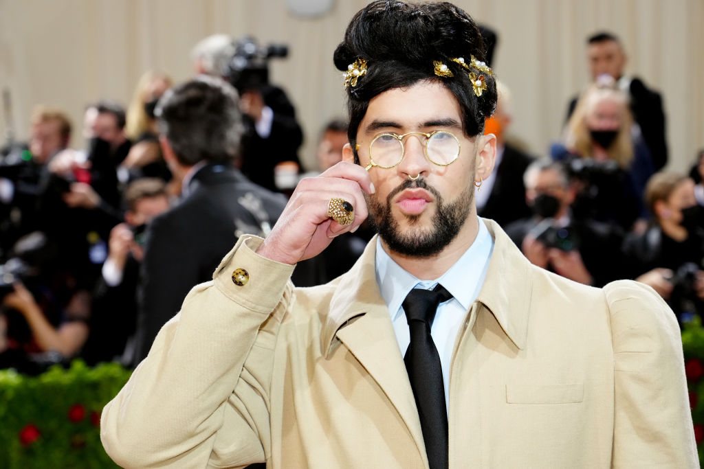 25 Bad Bunny Fashion Moments That Prove He’s A Style Icon