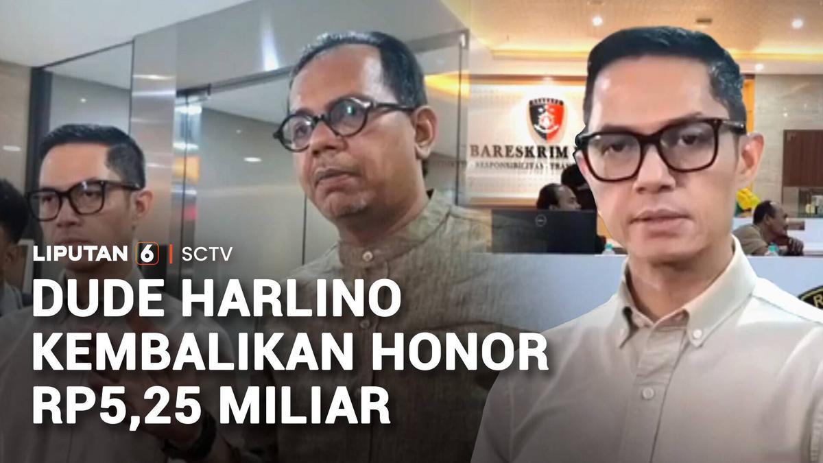 Dude Harlino Kembalikan Honor Rp5,25 Miliar