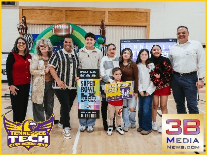 TN TECH ‘GEAR UP’ STUDENT WINS TICKETS TO SUPER BOWL