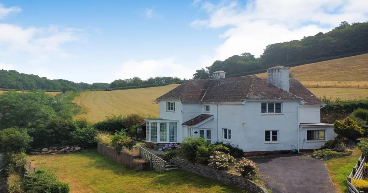 Four-bedroom house in West Somerset on market for £425,000