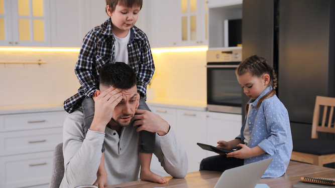Father-of-three envious of male loneliness epidemic