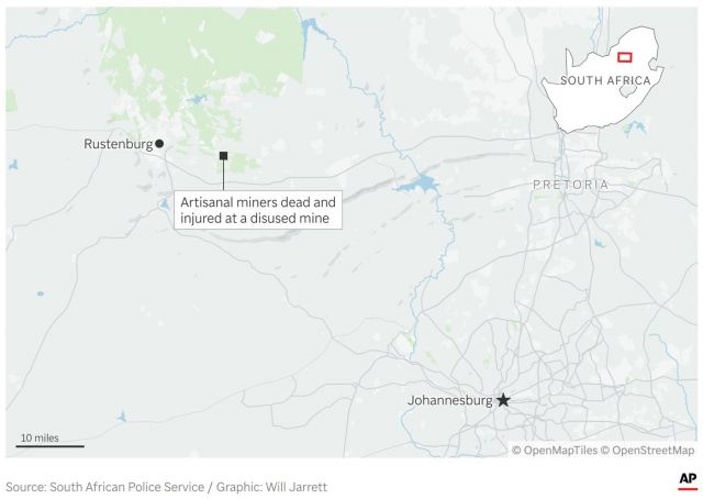 At least 14 artisanal miners killed in collapse at an illicit mine in South Africa (World)