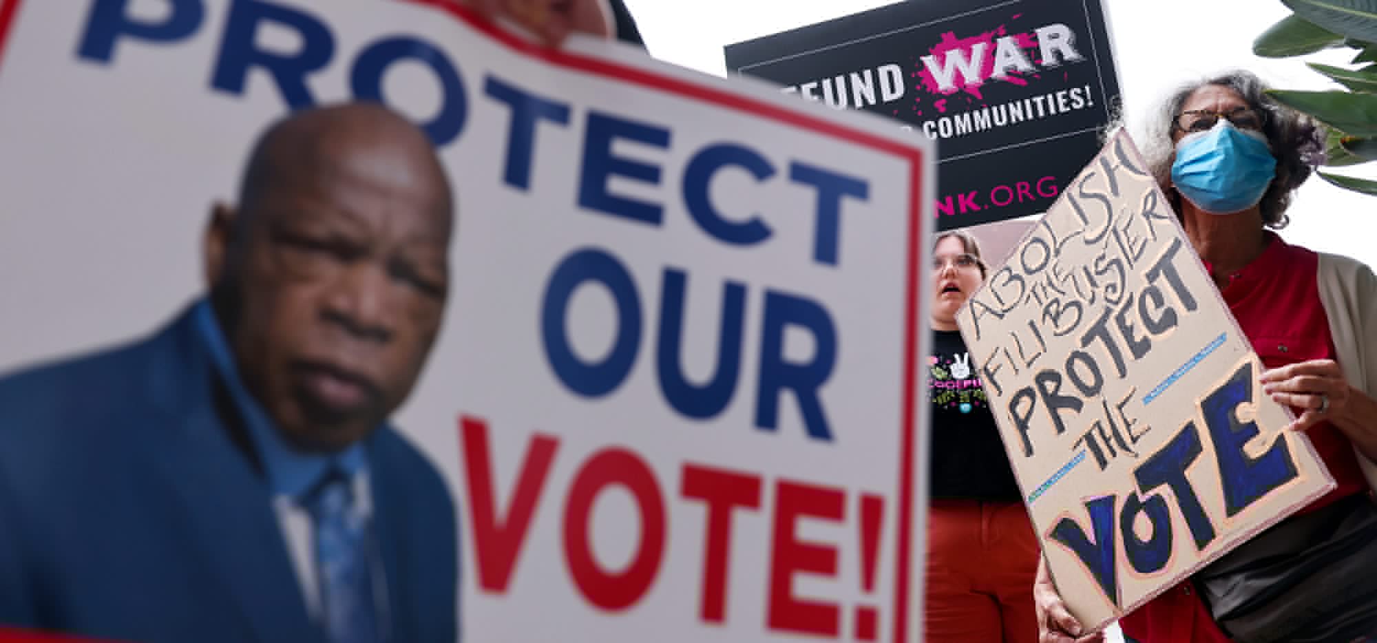 PCBC, Rainbow Push and AFL-CIO join to fight voter suppression