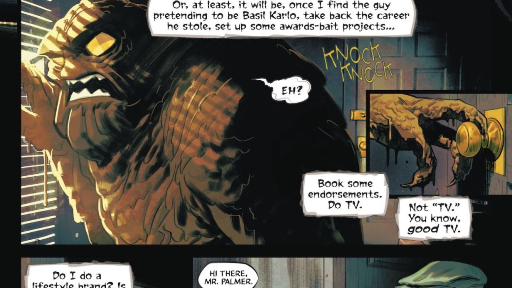 Clayface: Celebrity Dirt #2 Preview: Identity Theft Goes Underground