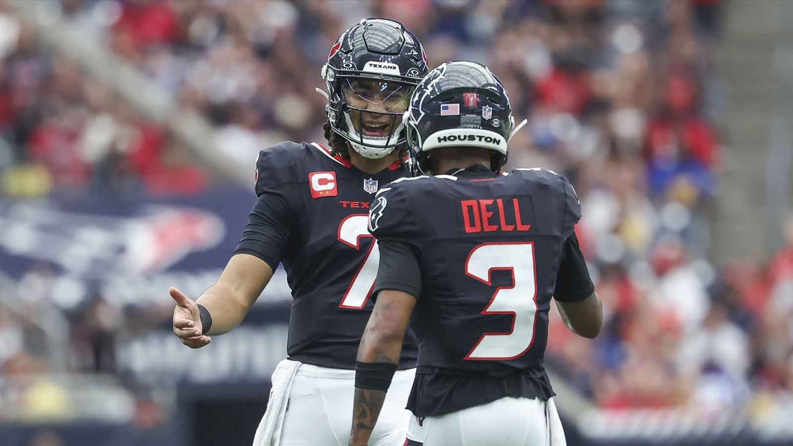 Texans’ Tank Dell promises ‘special’ CJ Stroud bounce-back after playoff meltdown