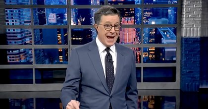 Stephen Colbert Roasts Melania Trump’s Box-Office ‘Bomb’ for Failing to Sell Seats