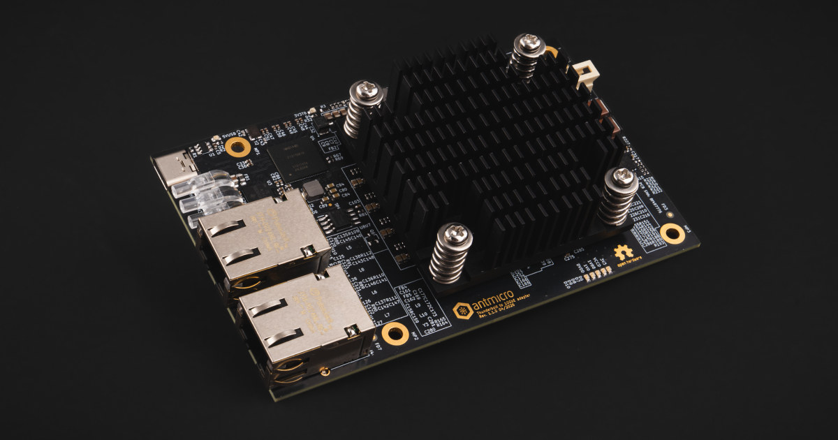 Antmicro releases open-source hardware Thunderbolt to dual 10GbE adapter