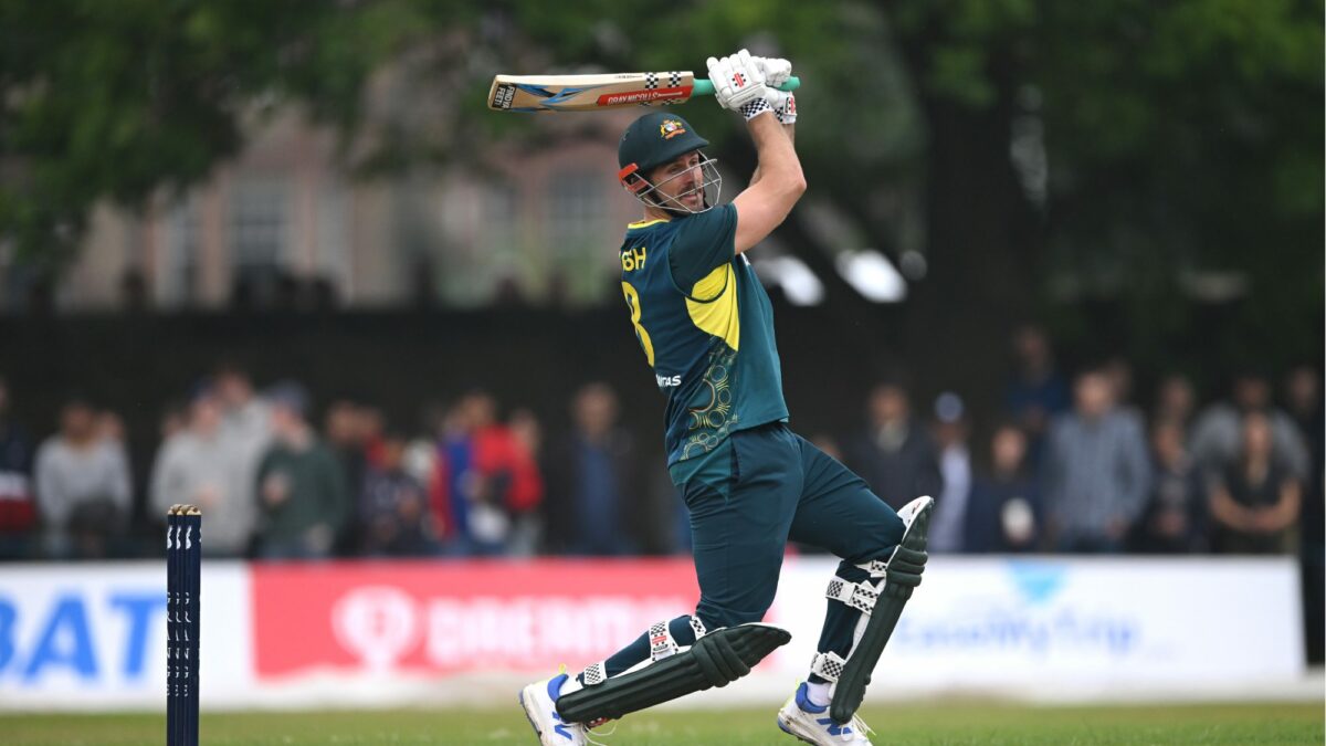 Monster Marsh: Skipper belts ballistic ton in lone hand as Aussies scrape past Kiwis