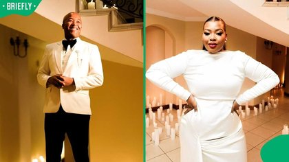 Anele Mdoda's husband gushes over incredible vegan cooking skills: "She made fasting exciting"