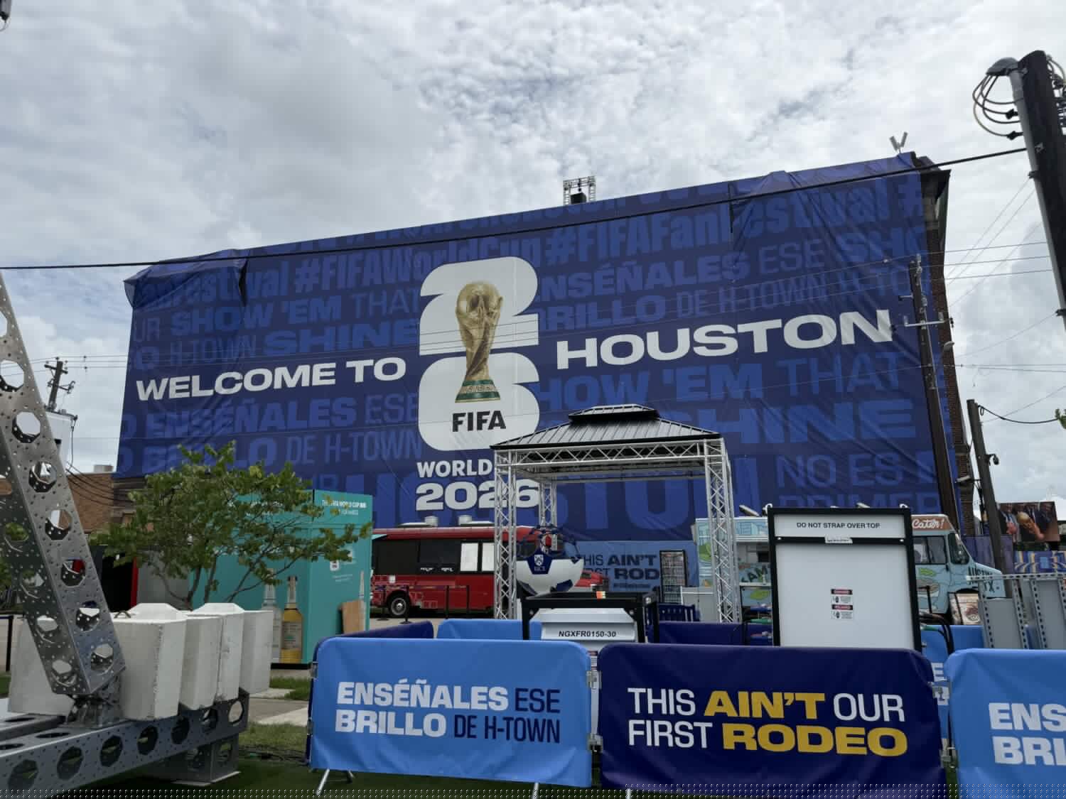 A Houston man allegedly flew a drone during the World Cup to video his church. He could face a year in prison