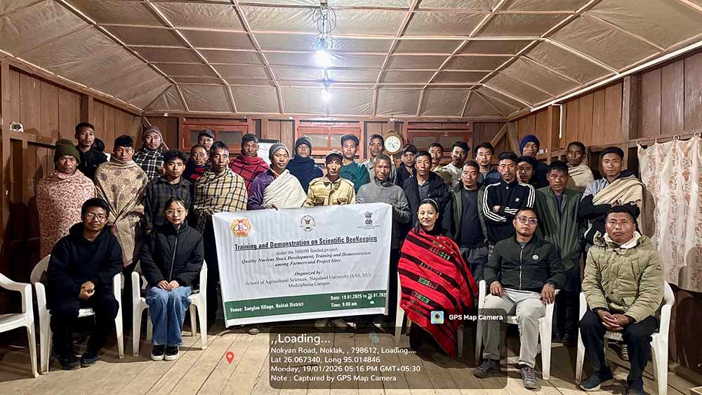 Scientific beekeeping trg conducted across Eastern Nagaland districts