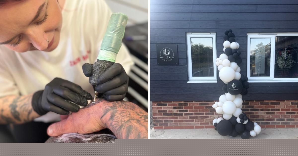 22-year-old tattoo artist turns dreams into reality with new studio near Norwich