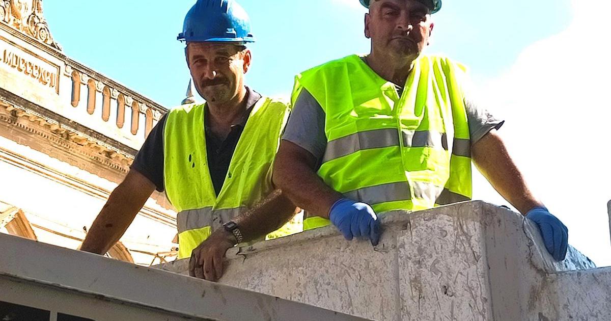 Police officers take on restoration of their station with plenty of heart