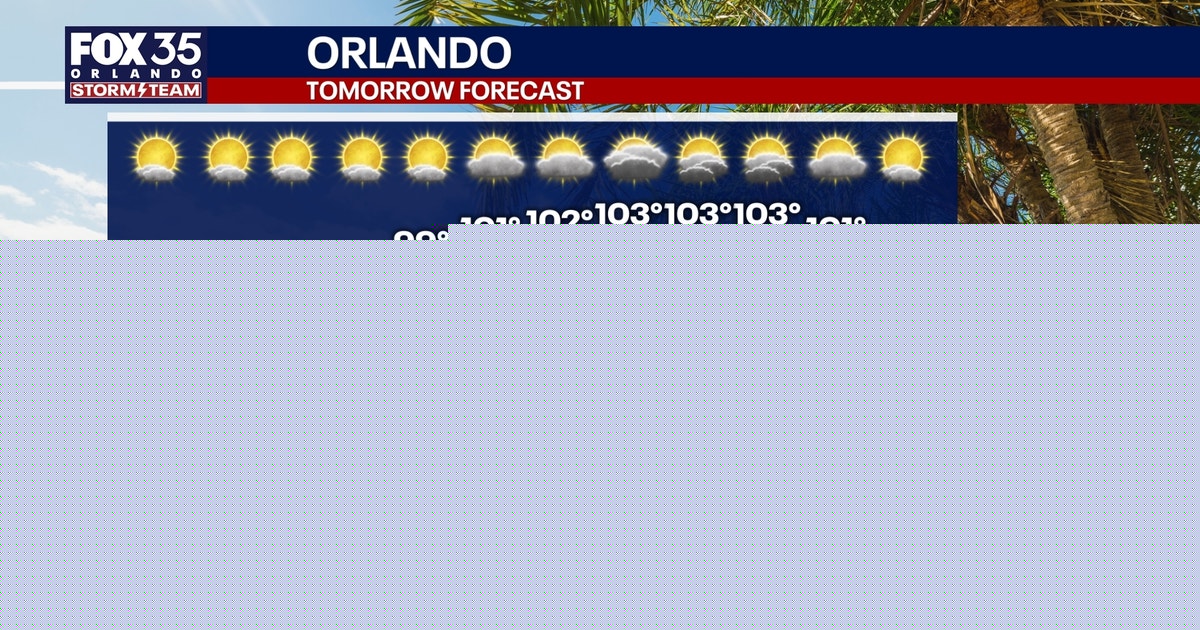 Orlando weather: Temps heating up in Central Florida before storm chances return