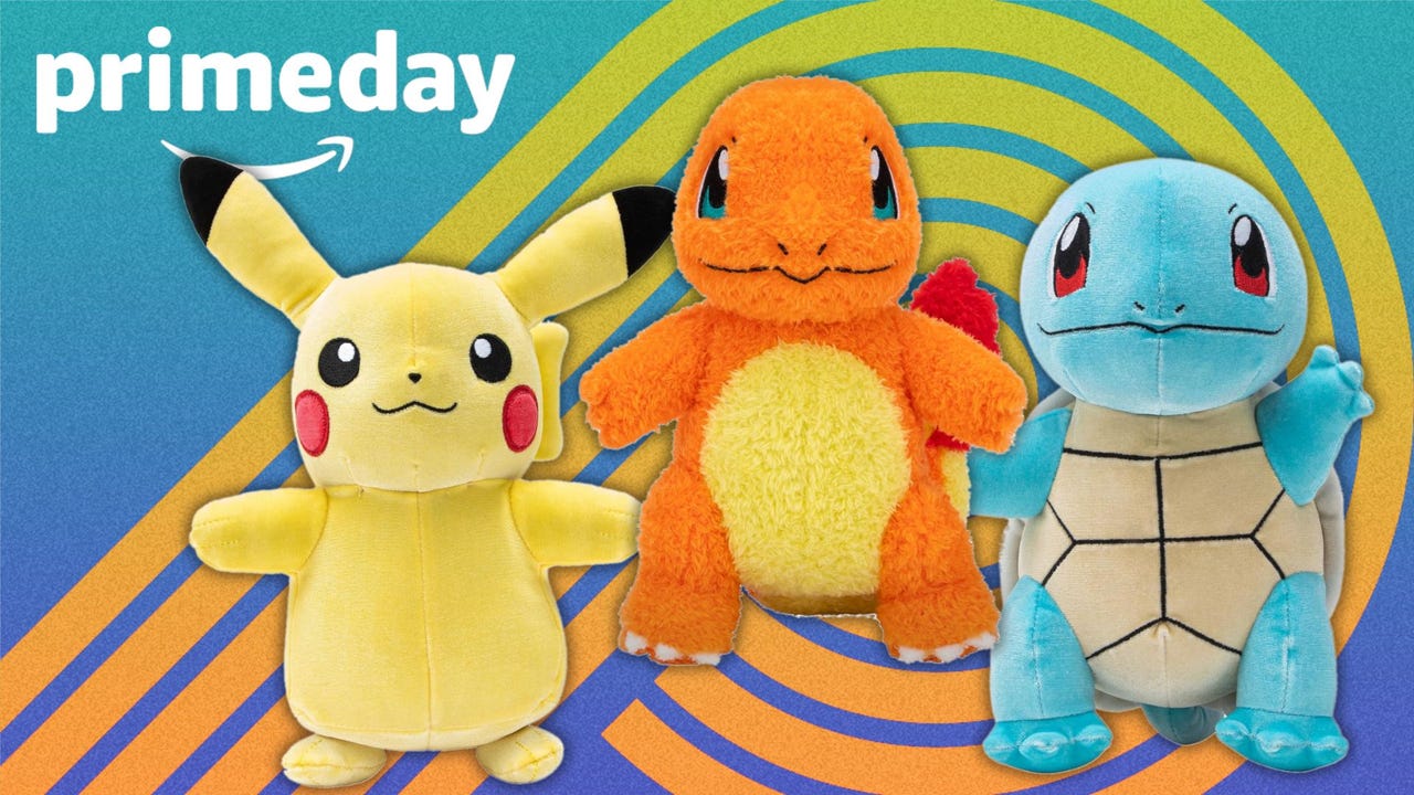 Score up to 45% off Select Adorable Pokémon Plush Toys at Amazon Ahead of Prime Big Deal Days