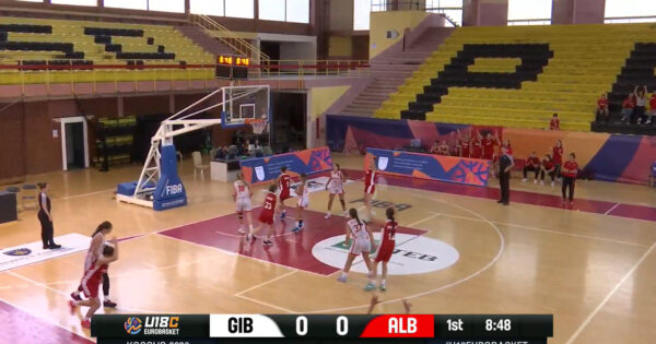 Gibraltar U18 women fall to Albania in tight contest in FIBA Classification round