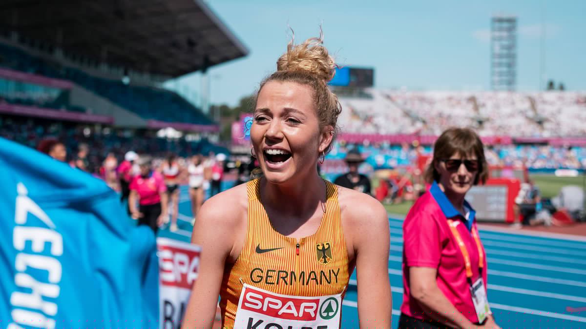 Leichtathletik-EM: Smilla Kolbe mit schnellster deutscher Zeit über 800 Meter seit 36 Jahren