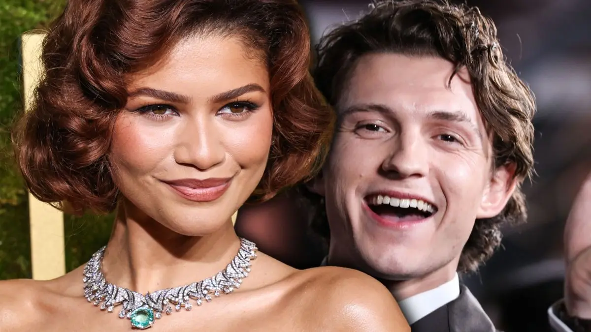 Tom Holland and Zendaya Share a Kiss at the ‘Spider-Man: Brand New Day’ UK Premiere