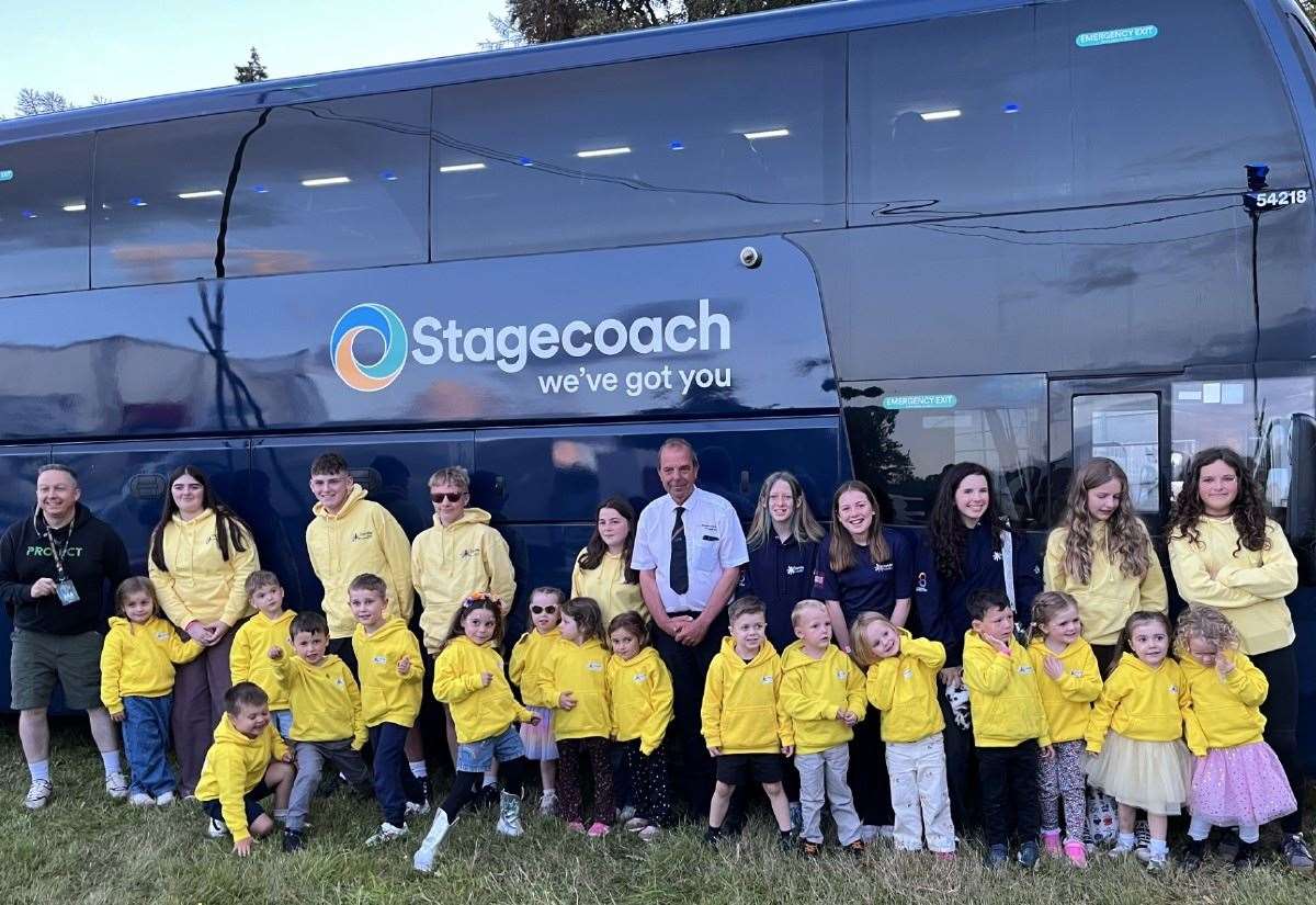 Experience of a lifetime: Children’s appearance with Callum Beattie at Belladrum ‘impossible’ without bus company
