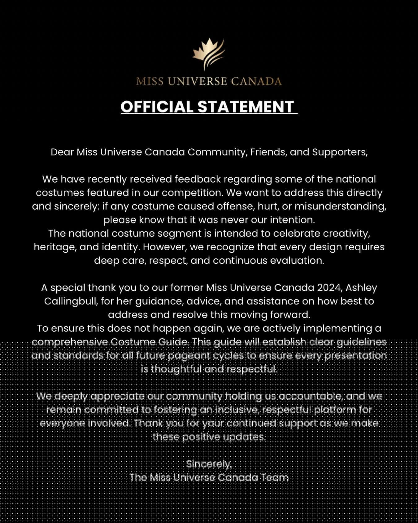 ‘Costumes’ Featured Cause Uproar at Miss Universe Canada
