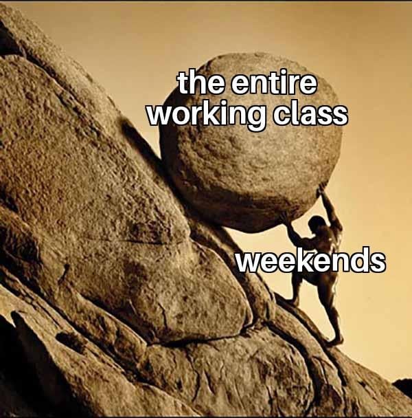 Sisyphus / Sisyphus Pushing a Boulder - Keep on going