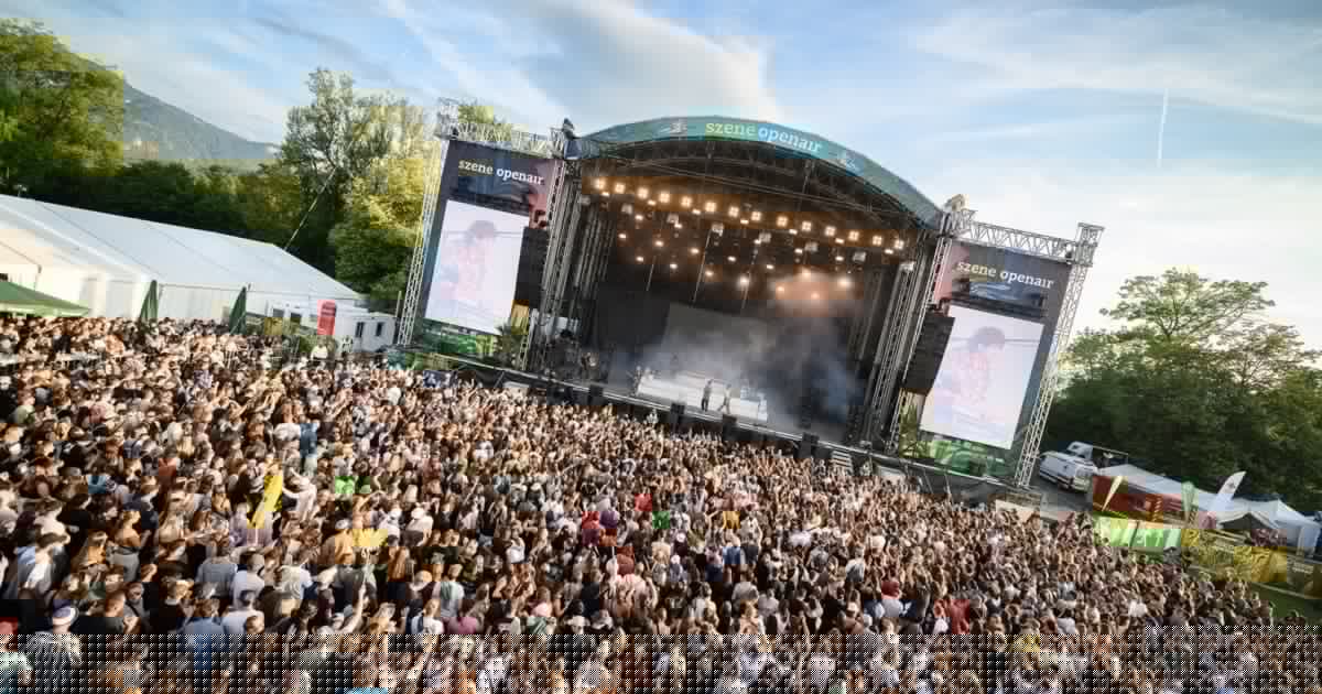 Party am Alten Rhein - Brutzelnde Hitze zum Start des Szene Openairs