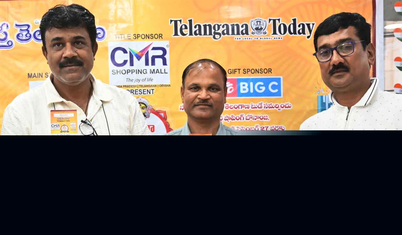 Dasara Shopping Bonanza by ‘Namasthe Telangana’, ‘Telangana Today’ evokes good response