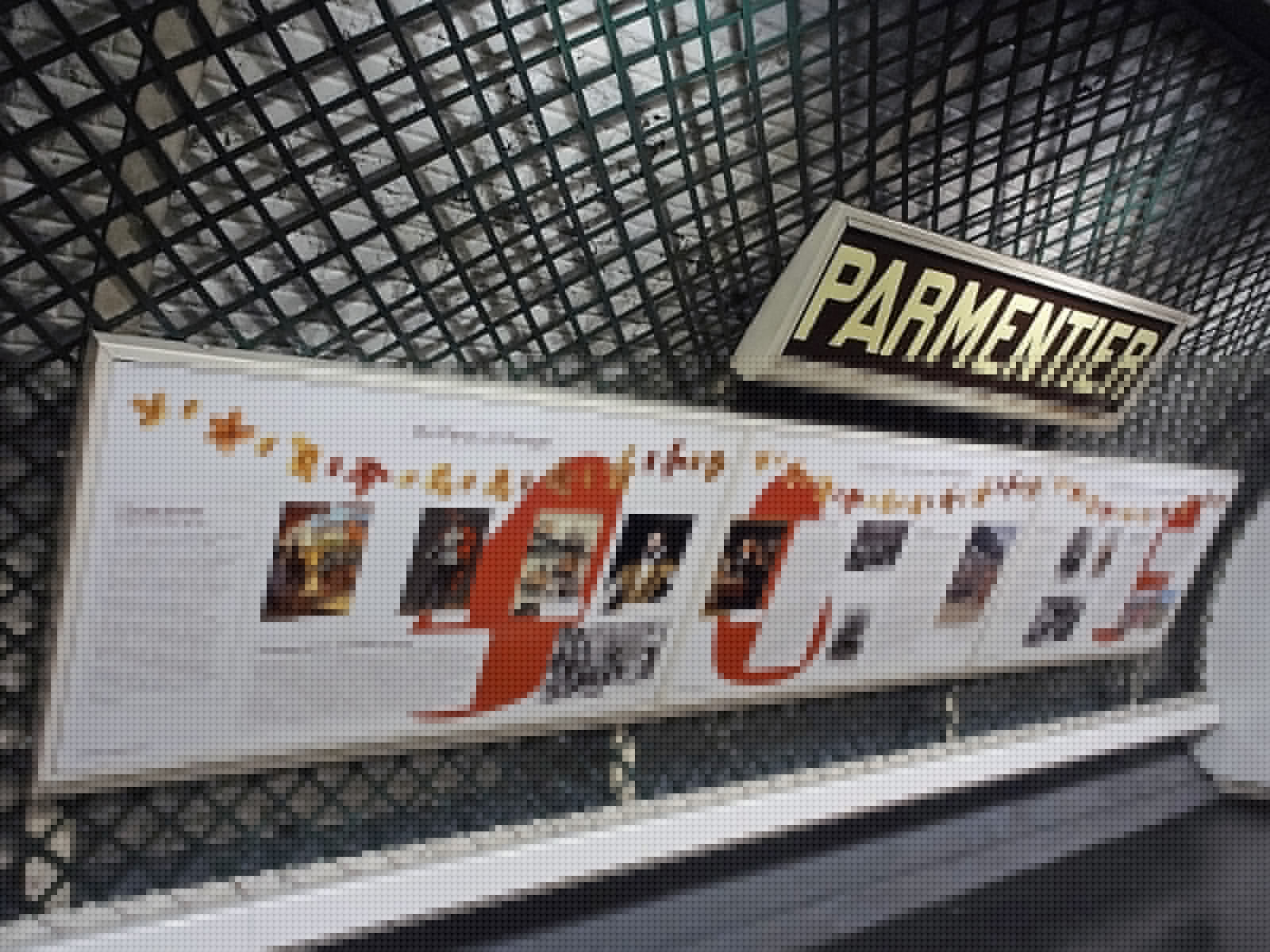 À Paris, une station de métro a été décorée pour évoquer... la pomme de terre !