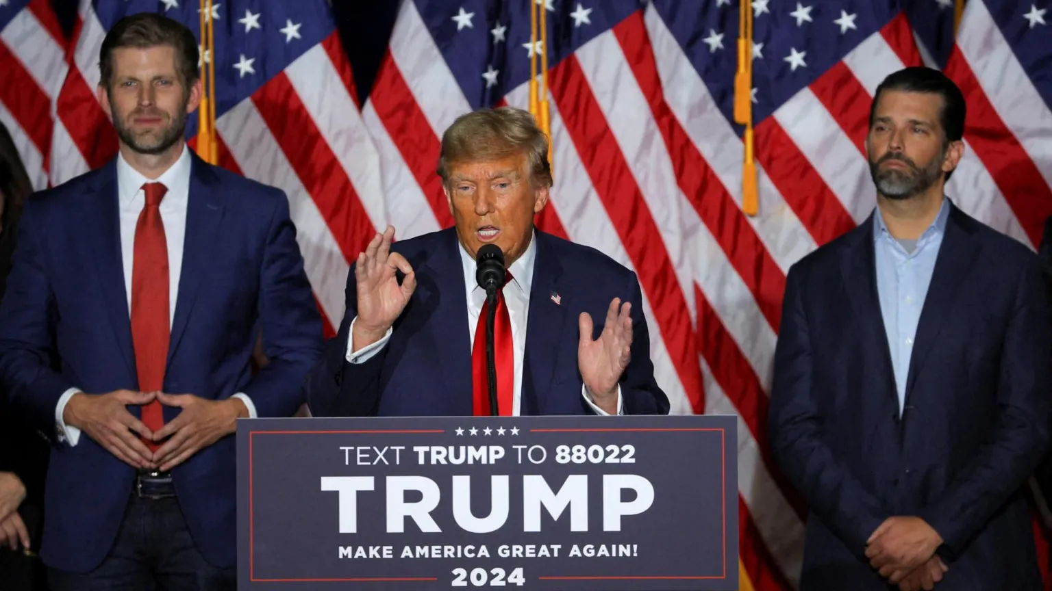 Trump and his sons sue IRS and US Treasury over leaked tax information