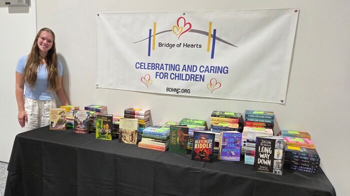 Bridge of Hearts receives hundreds of new books from Fred and June’s Books